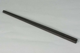 Black Melamine Chopsticks (Wood Style) - 1 pair