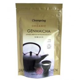 Clearspring : Organic Genmaicha (Green tea with Brown Rice) - Loose leaf  125g