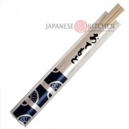 Pacific : Wooden Disposable Chopsticks with sleeves (1 pair)