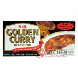 S&B : Golden Curry (Japanese Curry Sauce) HOT - 100g