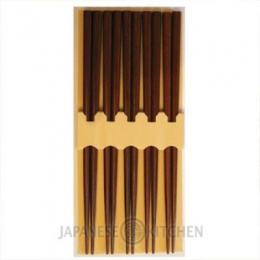 Japanese Wooden Chopsticks (Set of 5 pairs)
