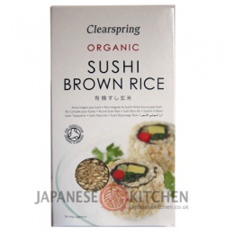 Clearspring : Organic Sushi Brown Rice - 500g
